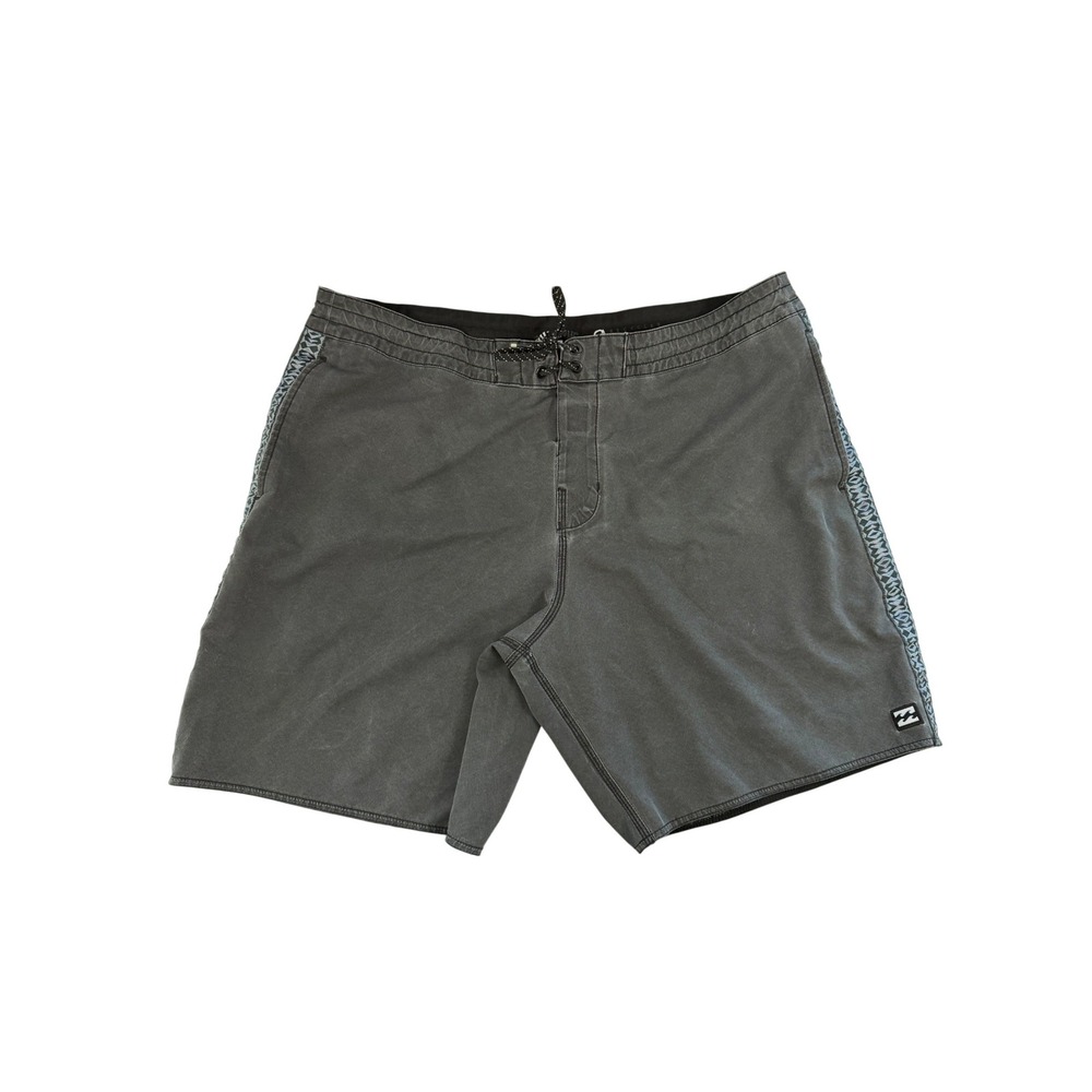 Billabong DBAH Lo Tide Vintage Board Shorts Faded Black Size 38 Mens Swim Trunks